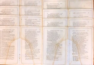 20 Antique 1853 William Shakespeare Book Pages~TEXT ONLY Assorted Works *Journal - Picture 1 of 5