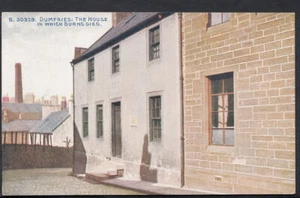 Scotland Postcard - Dumfries: The House In Which Burns Died RS2092 - Picture 1 of 2