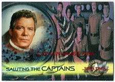 STAR TREK CINEMA 2000 SALUTING THE CAPTAIN INSERT SC1 CAPTAIN JAMES T. KIRK