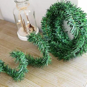 Kiefer Rattan Weihnachtsdeko Anhänger Ornamente Xmas Party hängend 5,5m - Bild 1 von 16