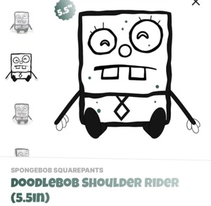 Youtooz * DoodleBob Shoulder Rider * South Park * 6 Zoll Plüsch * NEU * in der Hand - Bild 1 von 4
