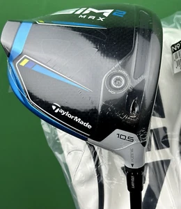 TaylorMade SIM2 MAX Driver 10.5* Stiff Flex Fujikura Ventus Blue 5S NEW #85113 - Picture 1 of 5