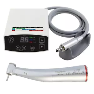 Mini cabezal de contraángulo de alta velocidad 1:5 con motor eléctrico dental COXO sin escobillas LED - Imagen 1 de 24