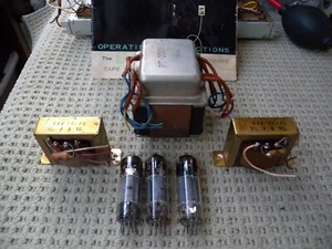 LOT OF 7 PCS. ASSEMBLY FROM CONCORD TUBE STEREO REEL TO REEL. JAPAN. - Picture 1 of 8