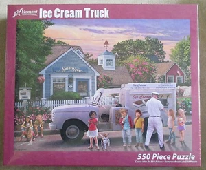 NEU VERSIEGELT EISWAGEN 550 TEILE GESCHENK QUALITÄT PUZZLE von Vermont Co, USA - Bild 1 von 4