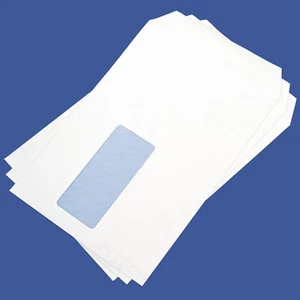 2000 X White C5 Window Envelopes Self Seal 90GSM Opaque Letter Quality Box A5 - Picture 1 of 4