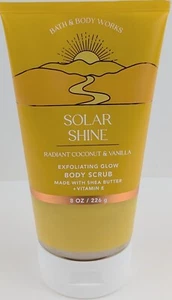 Bath & Body Works Solar Shine Exfoliating Glow Body Scrub 8oz./226g Full Size - Picture 1 of 2