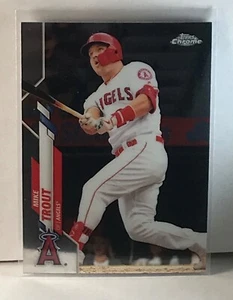 Topps Chrome #1 Mike Trout Los Angeles Angels 2020 - Imagen 1 de 2