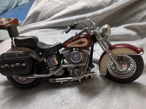 Franklin Mint 1:10 1986 Harley Davidson Heritage Softail Diecast Please Read - Picture 1 of 16
