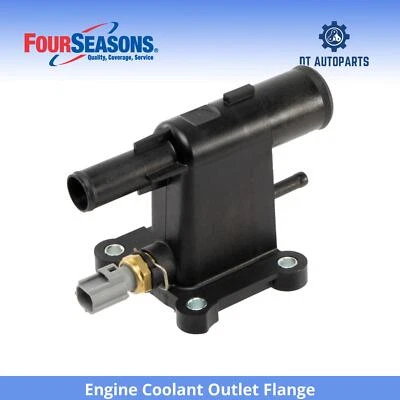 For 2012-2018 Ford Focus Engine Coolant Outlet Flange 4 Seasons 2013 2014 2015 - Image 1 of 4