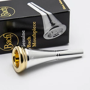 Genuine Bach 16 24K Gold Rim & Cup French Horn Mouthpiece NEW - Picture 1 of 5