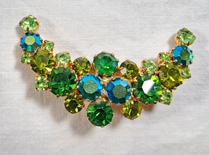 BIJOUX BIGIOTTERIA VINTAGE SPILLA  STRASS IDEA REGALO MODA FASHION  - Imagen 1 de 5