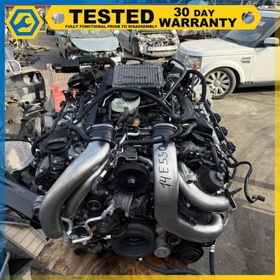 Mercedes-Benz E550 2014 4,7 L doble turbo V8 M278 conjunto de motor (278,922) Foto 1 de 4