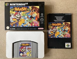 N64 Super Mario Smash Bros. -komplett in OVP/CiB- Zustand sehr gut / very good c - Bild 1 von 8