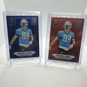 Panini Donruss Elite Mitchell Evans RC 2025 rojo/99 y azul/75 - Imagen 1 de 2