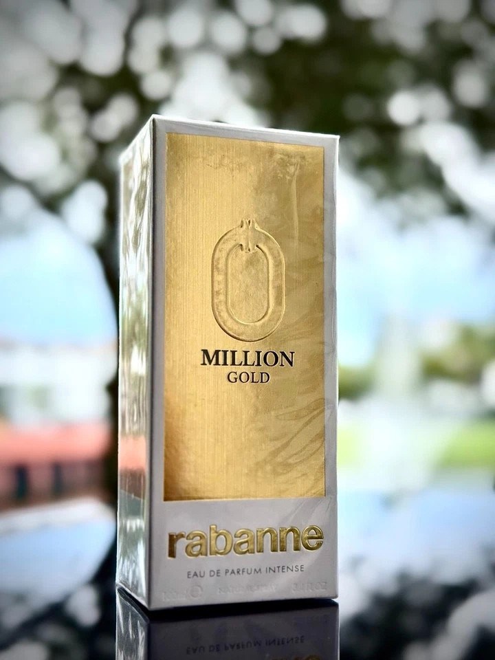 1 Million Gold de Rabanne para hombre - Eau de Parfum Intenso 3,4 oz / 100 ml Foto 1 de 3