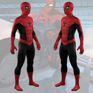 Ultimate Spider-Man Cosplay Disfraz Negro Body Conjunto Completo - Imagen 1 de 5