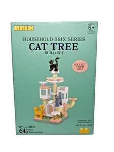 Juego de construcción de árbol para gatos Brix Household Series 64 piezas - Imagen 1 de 3