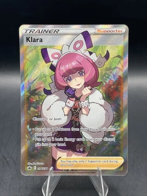 Klara (Full Art) 194/198 Swsh06: Sword & Shield - Chilling Reign Holo - Image 1 of 2