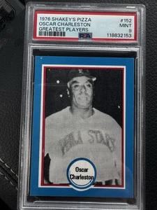 1976 shakey's pizza Oscar Charleston RC PSA 9! Mint - Highest! - Picture 1 of 4