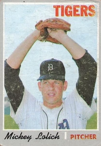 1970 Topps Mickey Lolich #715 buono (inchiostro) - Foto 1 di 2