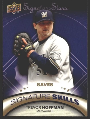 Trevor Hoffman #SS-12 2009 Upper Deck 签名明星签名技能 — 第 1/2 张图片