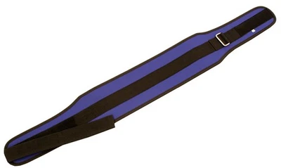 Last Punch  6" Blue Nylon Weight Lifting Belt – Durable Back Support Belt - Image 1 of 4