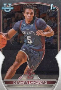 2023 BOWMAN UNV. CHROME DEMARR LANGFORD RC #53 - Bild 1 von 2