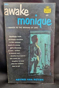 Awake Monique by Astrid Van Royen Crest Book #s231 Aug.1958 First 1st Edition PB - Picture 1 of 4