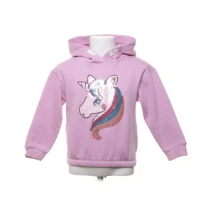 C&A, Kapuzenpullover, Größe: 110, Pink, Baumwolle/Polyester, Print, Mädchen #o27 - Bild 1 von 5