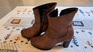 Paul Green, Stiefelette, AncleBoots, Boots, Farbe cognac, Größe 5 / 38 - Bild 1 von 9