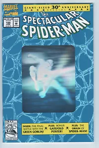  ESPECTACULAR SPIDER-MAN #189 - 9.0 - WP - VS Duende Verde - Cubierta de Holograma - Vaso - Imagen 1 de 2