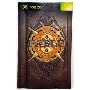 (Solo Manuale) Fable Microsoft Xbox Classic Originale Autentico - Foto 1 di 2