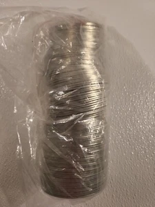 100Pc Regular Mouth Canning Lids Mason Jar Canning Lids (Silver) 3.38in/86MM B01 - Picture 1 of 4