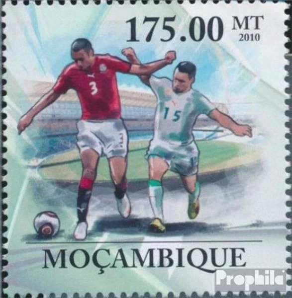 Briefmarken Mosambik 2010 Mi 3688 (kompl. Ausgabe) postfrisch Fußballspieler von - Bild 1 von 1