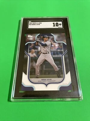 Derek Jeter  2023 Topps x J-Rod Show Out Collection New York Yankees #23 SGC 10! - Image 1 of 3