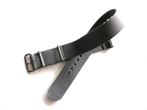 19mm NATO G10® military nylon watch band strap Black Grey OD Green Blue Bond Tan - Picture 1 of 26