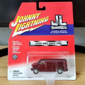 Johnny Lightning 2000 GMC 2500 Van JL Collection Diecast 1:64 Burgundy - Picture 1 of 9