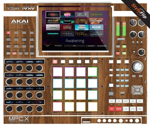 Recubrimiento Akai MPC-X SE | Madera 2 | Calcomanía protectora | StyleFlip Skins - Imagen 1 de 1