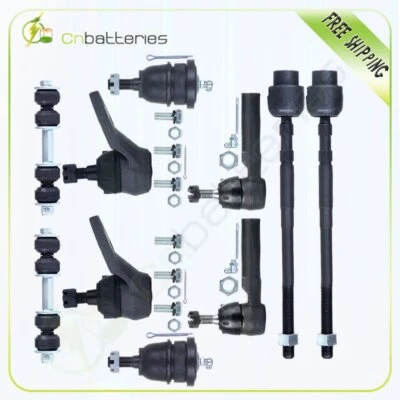 10x Front + Rear Suspension Sway Bars Ball Joints Tie Rods Fits Buick LeSabre - Image 1 of 4