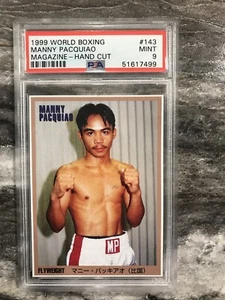 1999 World Boxing Manny Pacquiao PSA 9 (True Rookie) - Picture 1 of 3