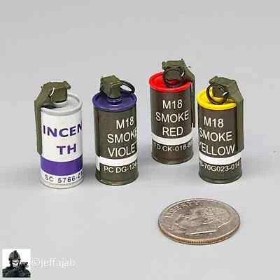 1:6 Ujindou 越南 MACV-SOG 跨境操作金属烟榴弹 (x4) — 第 1/4 张图片