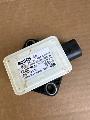 AUDI A6 2006-2008 YAW SENSOR DE VELOCIDAD DE GIRO OEM 8E0907637B  Foto 1 de 2