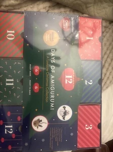 RED HEART Advent Calendar Kit-6 Made, 6 To Make BRAND NEW FACTORY SEALED New Og - Picture 1 of 3