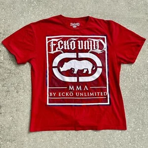Ecko Unltd rotes MMA T-Shirt - Bild 1 von 4