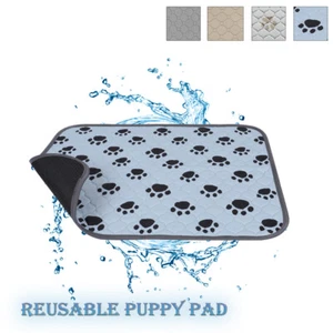 Washable Dog Cat Pee Pads Reusable Dog PuppyTraining Pads Whelping Mat S M L XL - Picture 1 of 17