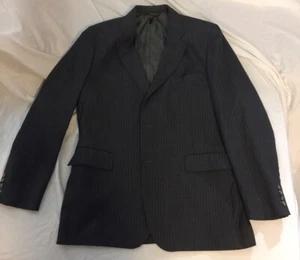 Vintage 43 Strathmore Brown Colorful Striped Blazer Jacket Sport Coat - Picture 1 of 9