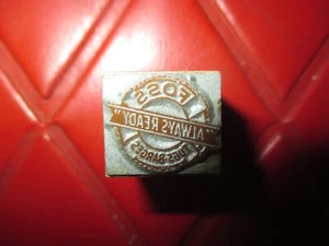 BLOQUE IMPRESORAS PEQUEÑAS BARCAZAS REMOLCADORES FOSS Always Ready vintage años 60 - Imagen 1 de 2