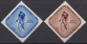 F-EX50239 COLOMBIA MNH 1957 CYCLING CYCLE BYKE. - Picture 1 of 1