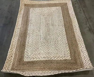 NATURAL 4' X 6' Stained Rug, Reduced Price 1172668157 NF888A-4 Foto 1 de 3
